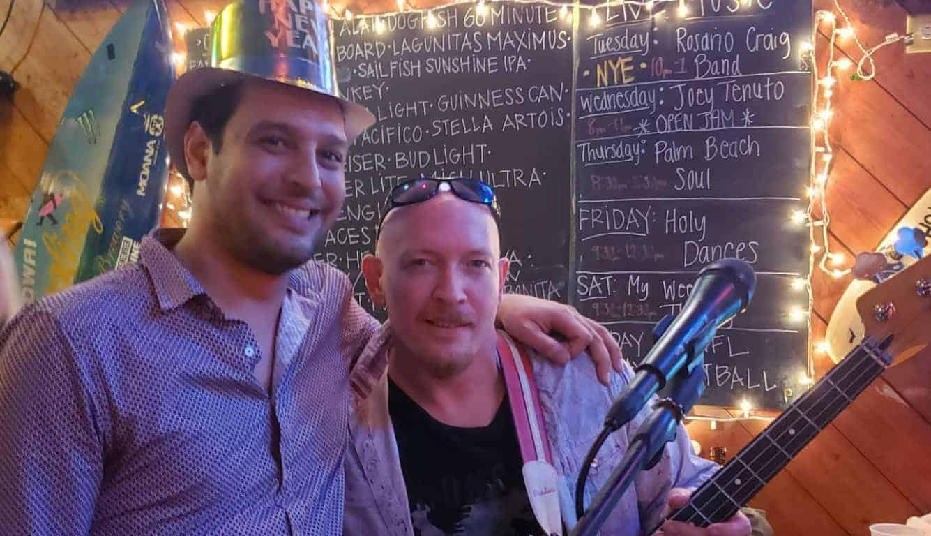 Mike Hill and Shaun Rosario at The Hive Waterfront