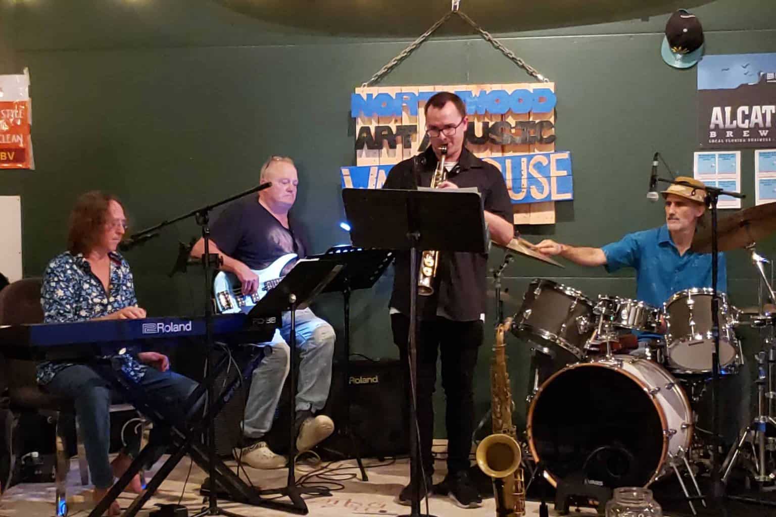 Delray Jazz Collective at Northwood Art Music Warehouse