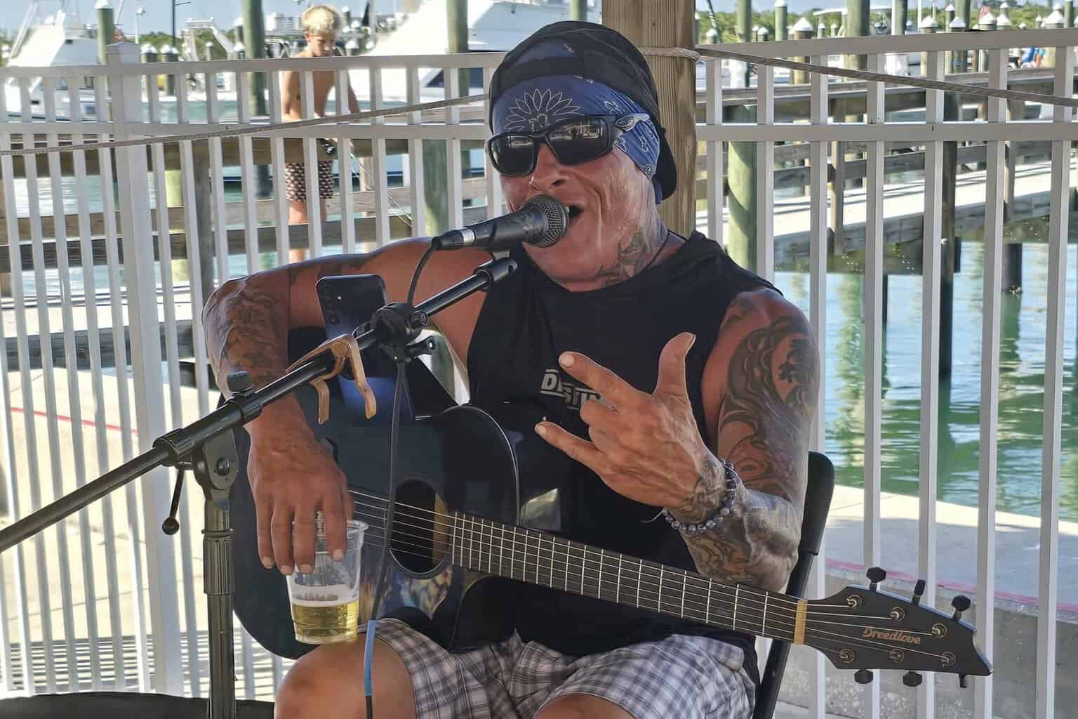 Mike Laz at Harley-Davidson