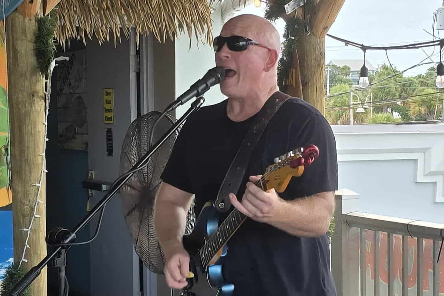 Mike Hill at Benny's on the Beach